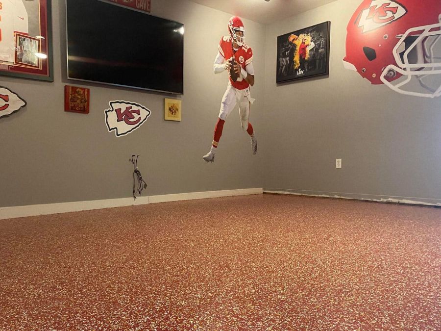ManCave shop floor coating Springfield MO β Ozarks Concrete Coatings