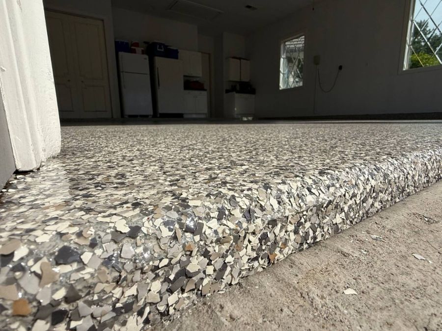 Epoxy garage floor home value Missouri